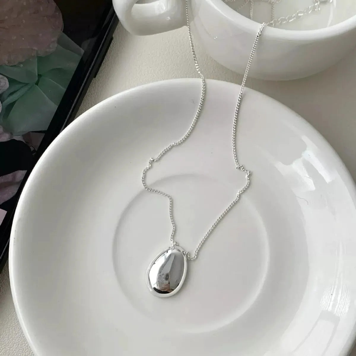 925 Sterling Silver Pendant Necklace by Partner Labels