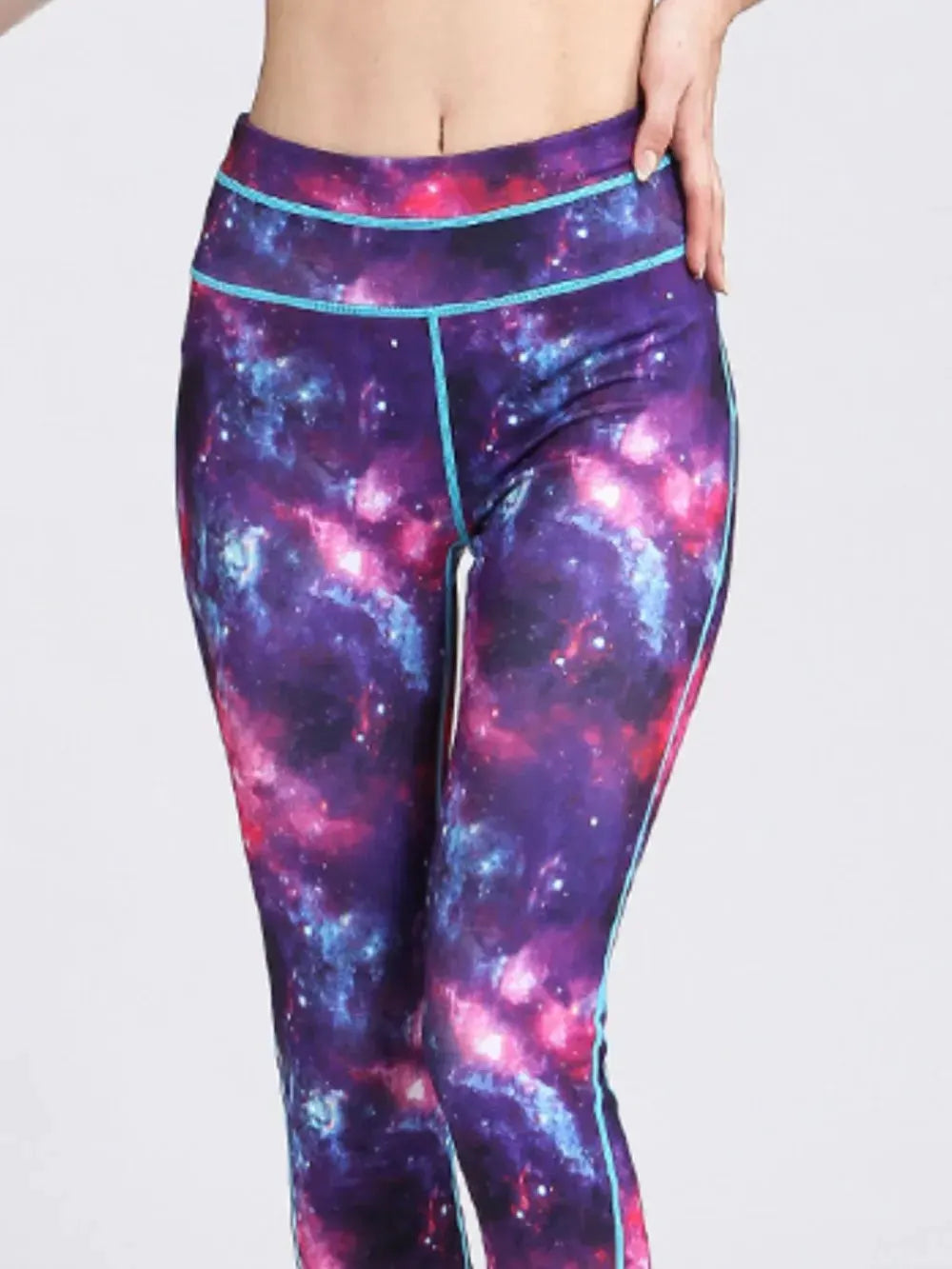 Printed Active High Waist Leggings by Partner Label