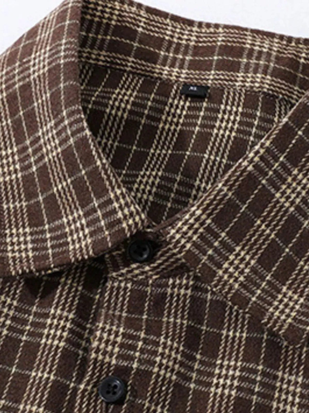 Men's Plus Size Plaid Short Sleeve Shirt by Trendsi