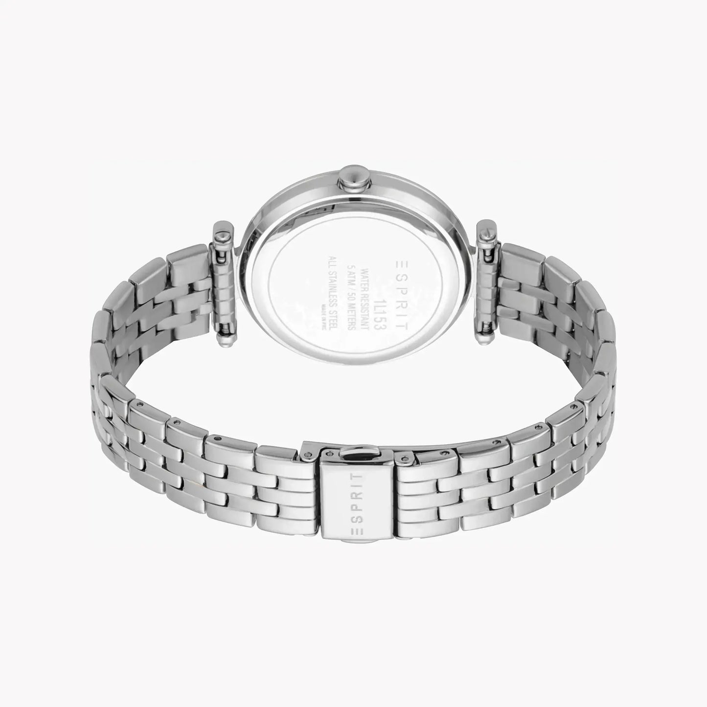 Esprit Women's Silver Stainless Steel Watch, White Dial | Es1l051m0045 by ESPRIT