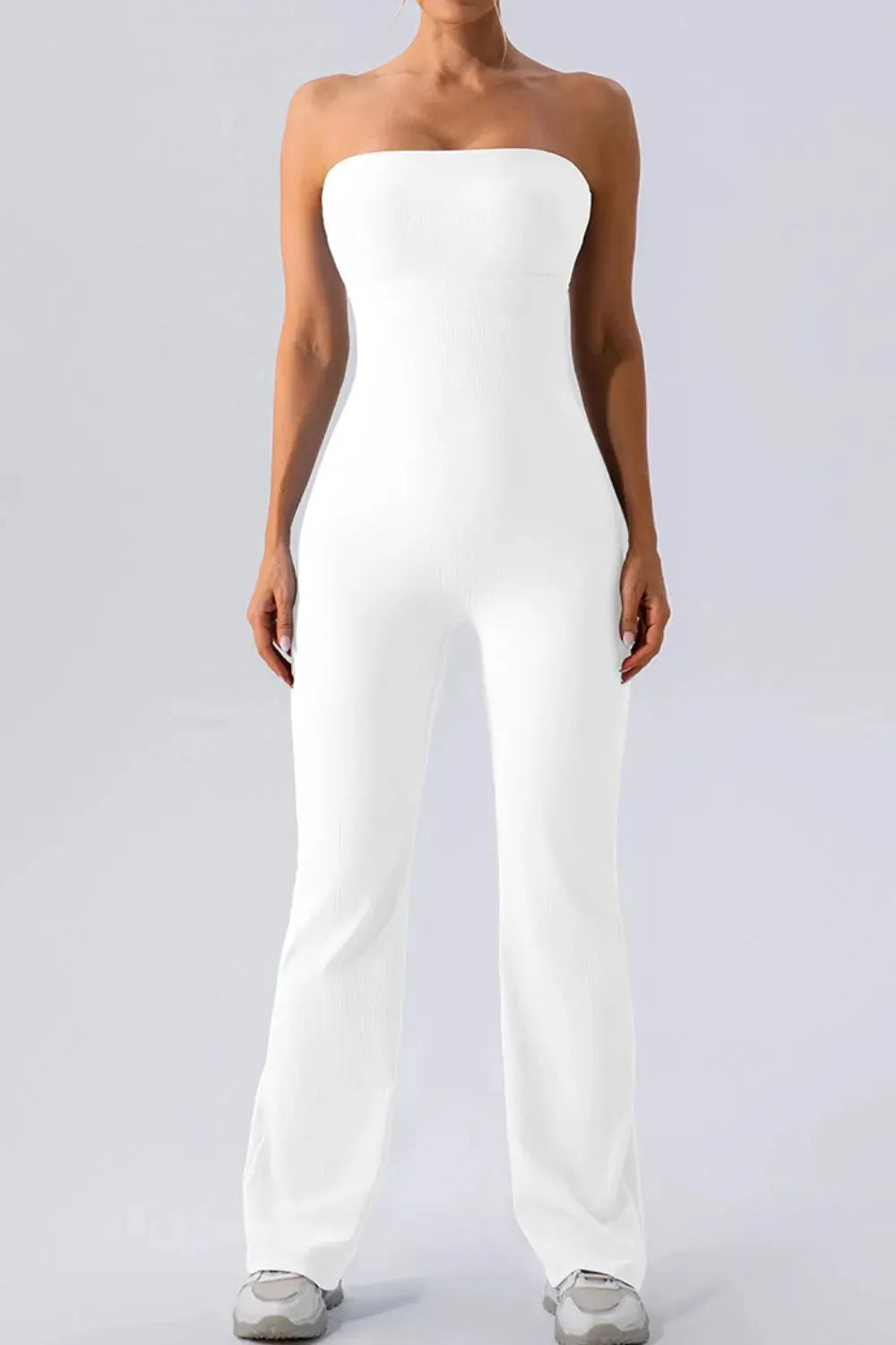 Sleeveless Straight Active Jumpsuit by Partner Label