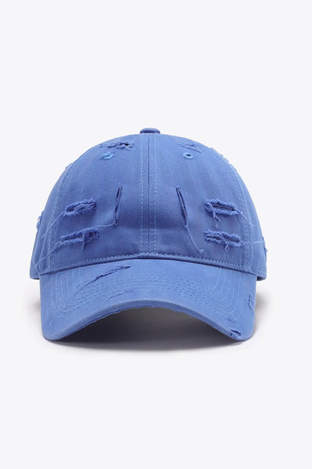 Distressed Adjustable Baseball Cap by Partner Label