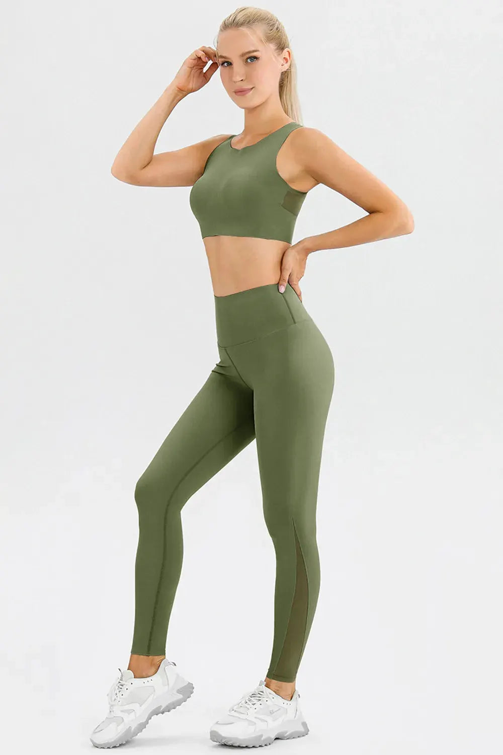 High Waist Skinny Active Pants by Partner Label
