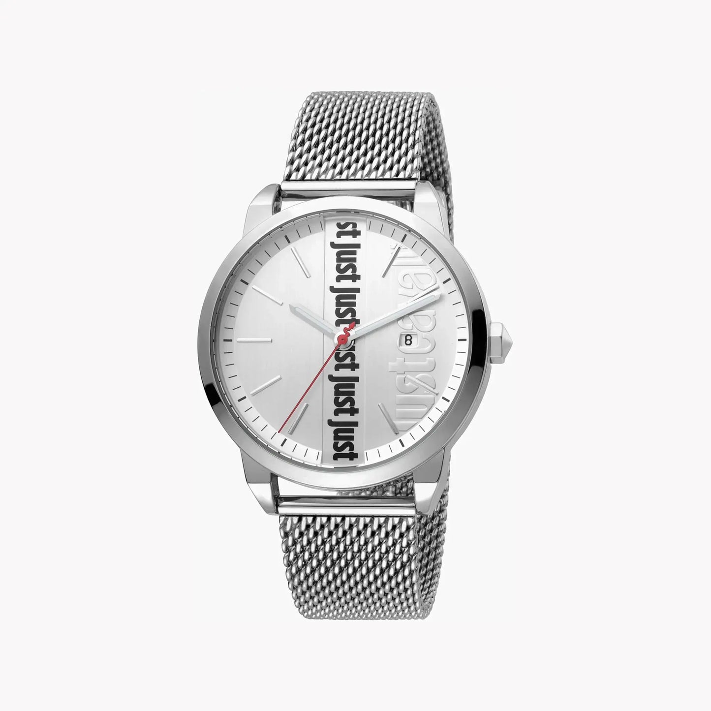 Just Cavalli Men's Silver Stainless Steel Watch, Silver Dial | Jc1g141m0055 by JUST CAVALLI