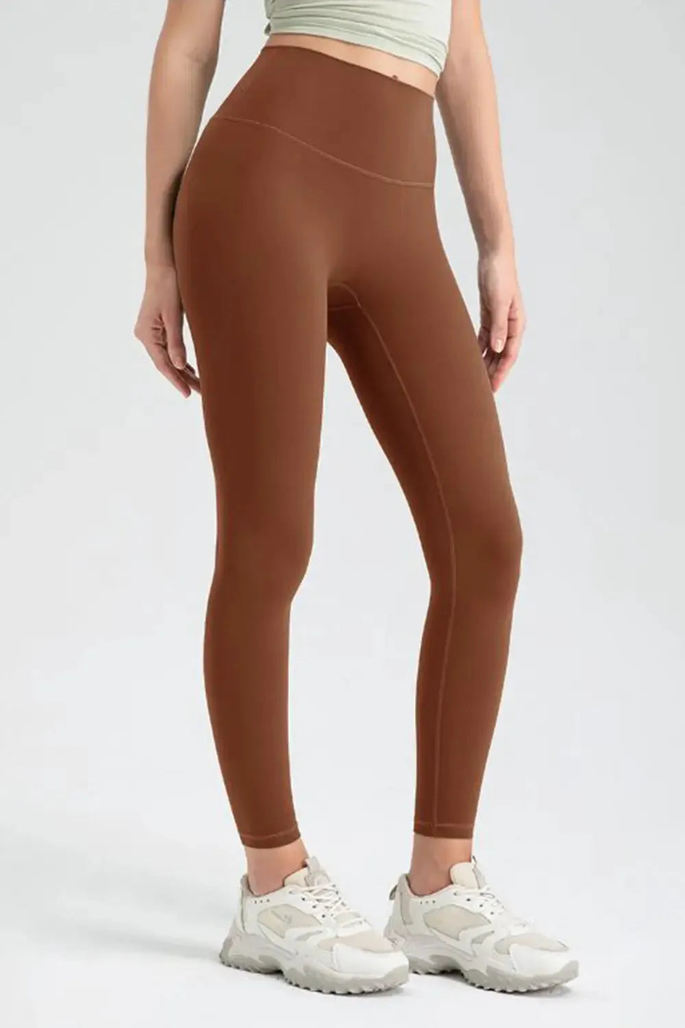 Wide Waistband High Waist Sport Leggings by Partner Label