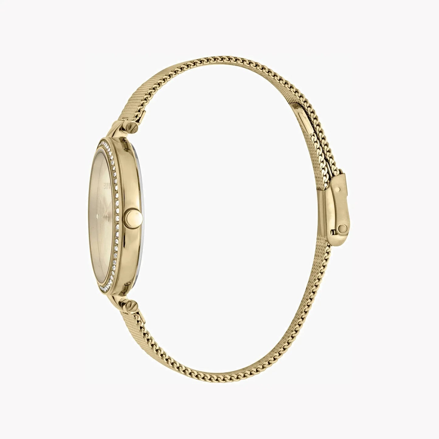 Esprit Women's Gold Stainless Steel Watch, Champagne Dial | Es1l215m0035 by ESPRIT
