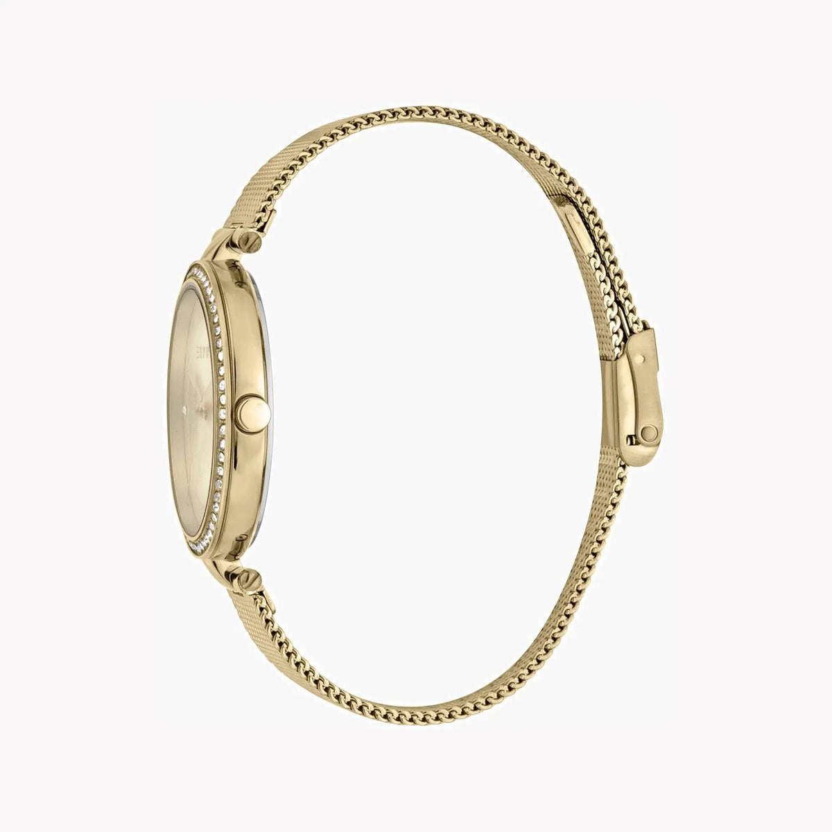 Esprit Women's Gold Stainless Steel Watch, Champagne Dial | Es1l215m0035 by ESPRIT