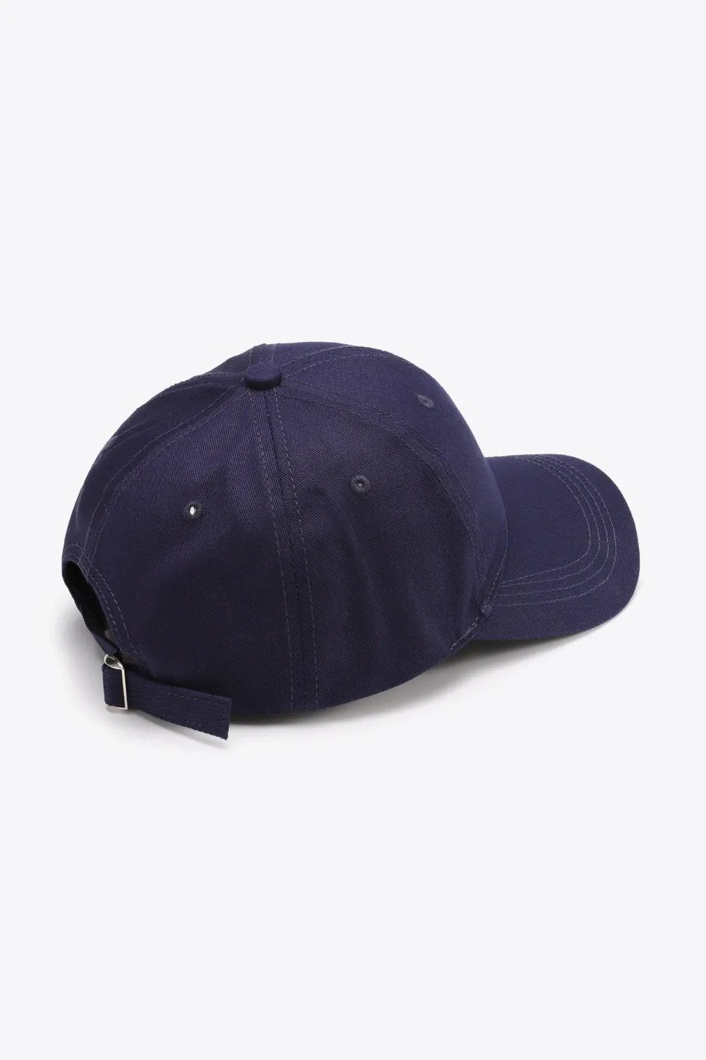 Plain Adjustable Cotton Baseball Cap by Partner Label