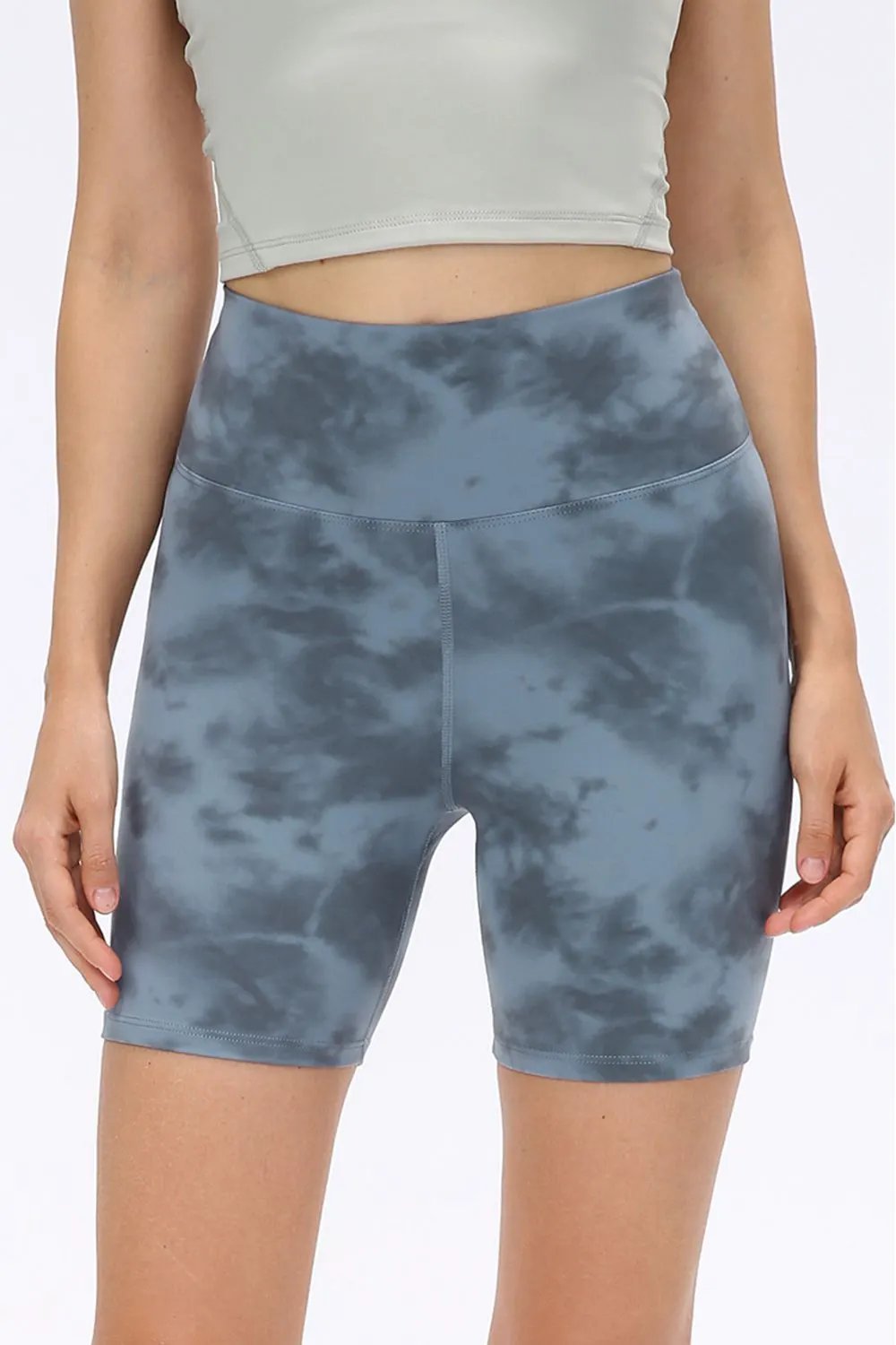 Wide Waistband Sports Shorts by Partner Label
