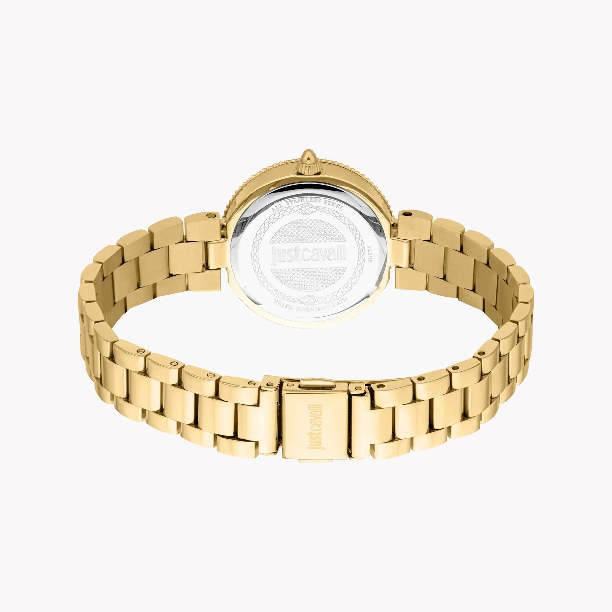 Just Cavalli Women's Gold Watch, Turquoise Dial | Jc1l308m0055 by JUST CAVALLI