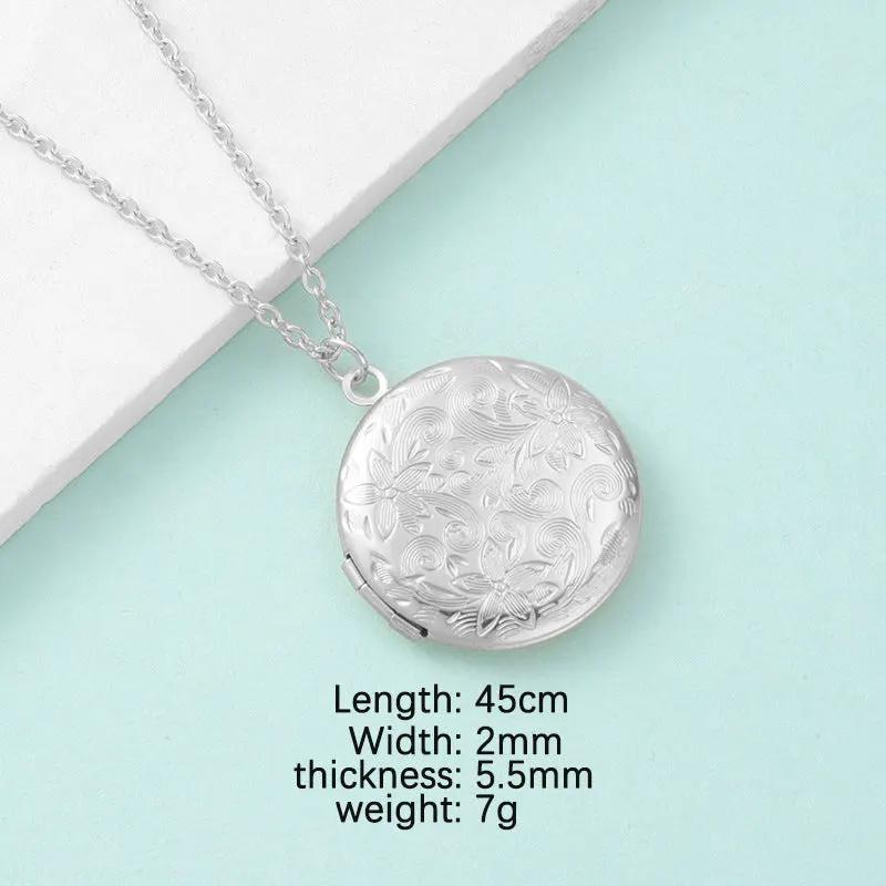Mirror Necklace DIY Photo Frame Necklace by Maiden-Art