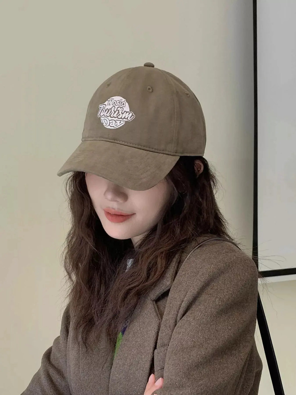 World Tourism Day Embroidered Baseball Cap by Partner Label