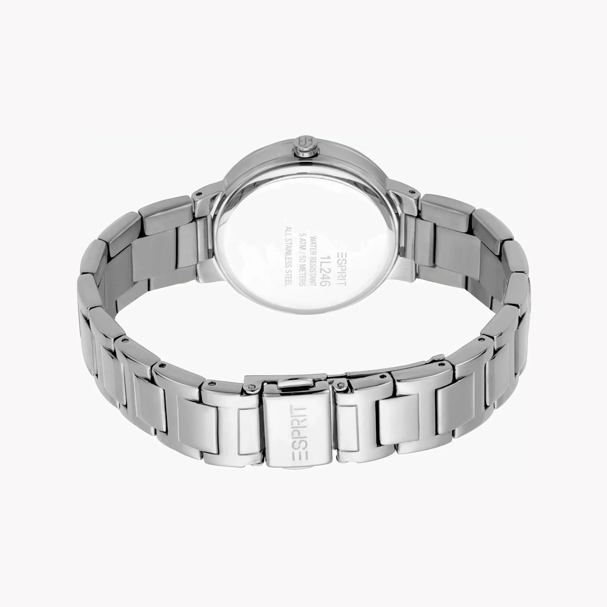 Esprit Women's Silver Stainless Steel Watch, Silver Dial | Es1l133m0035 by ESPRIT