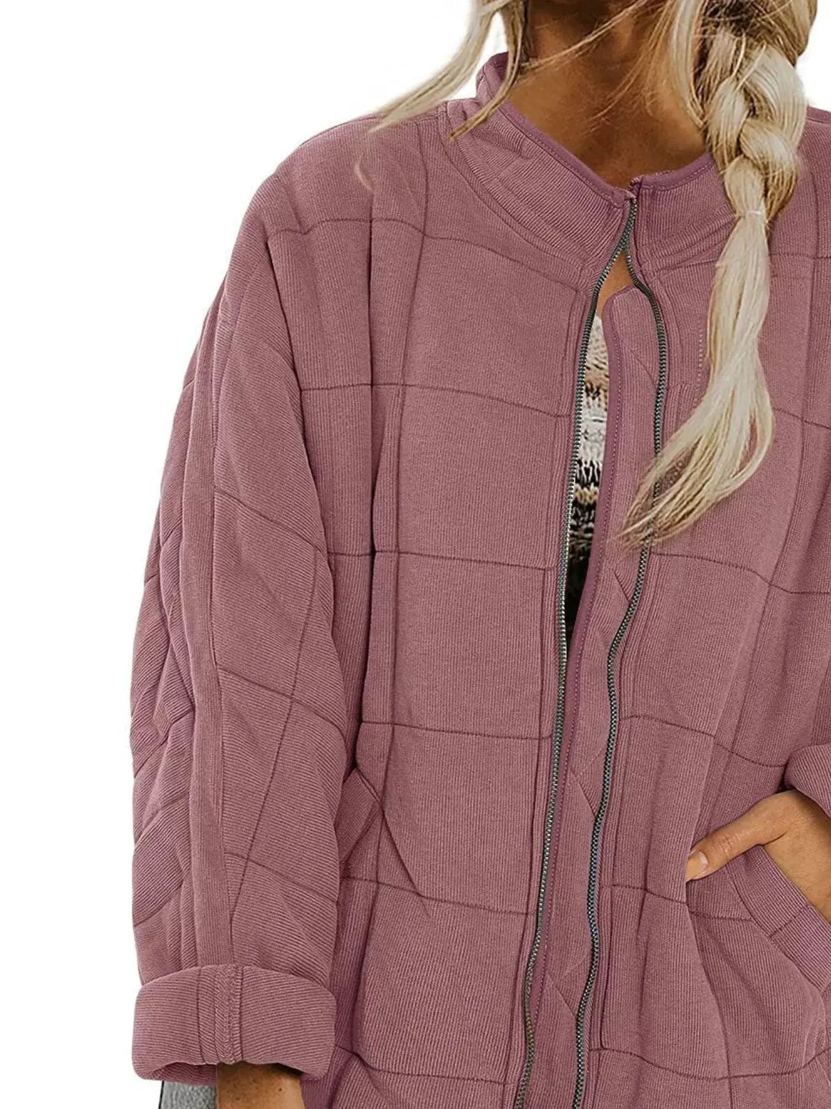 Quilted Zip Up Outerwear | Partner Labels Selection by Partner Label