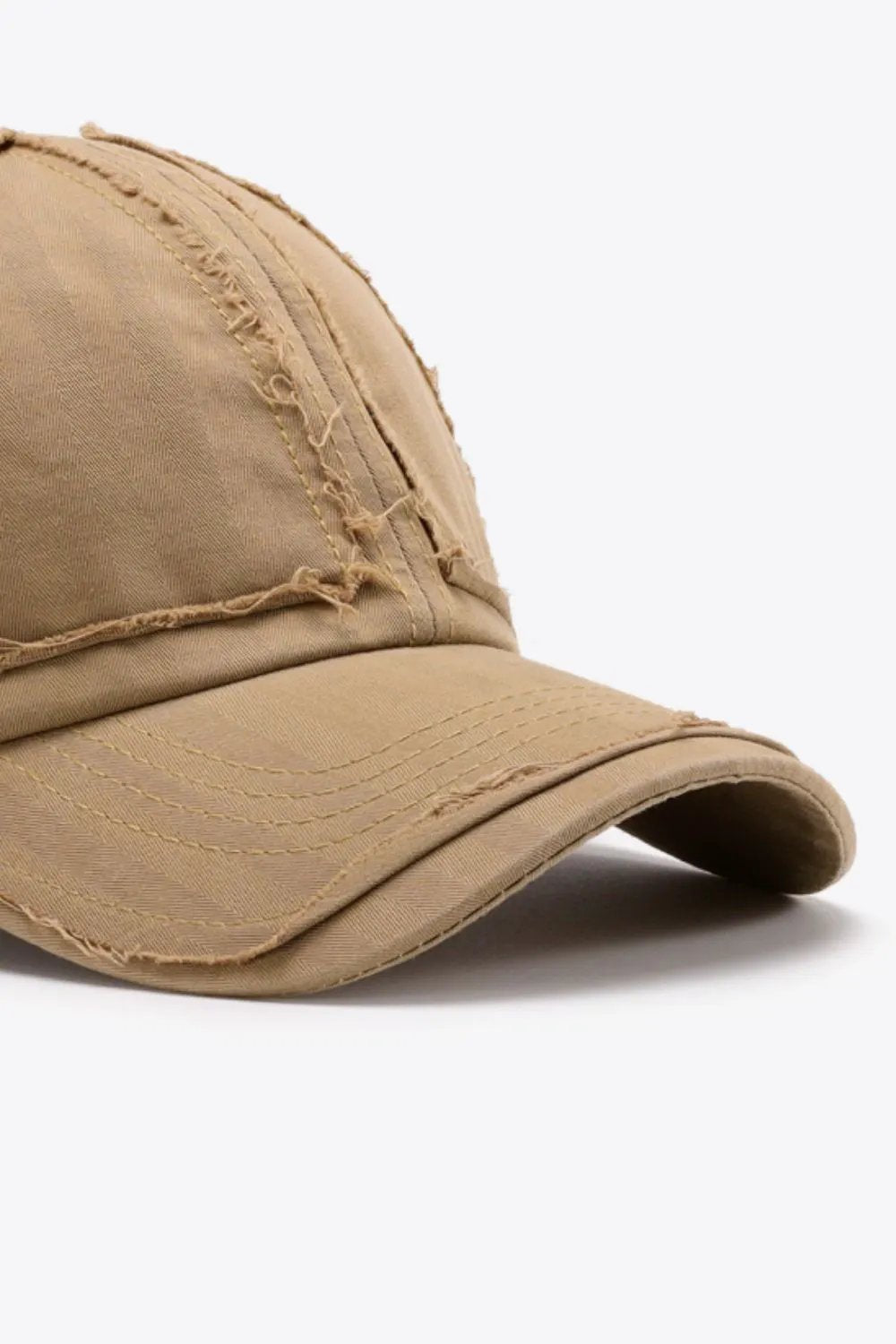 Distressed Adjustable Baseball Cap by Partner Label
