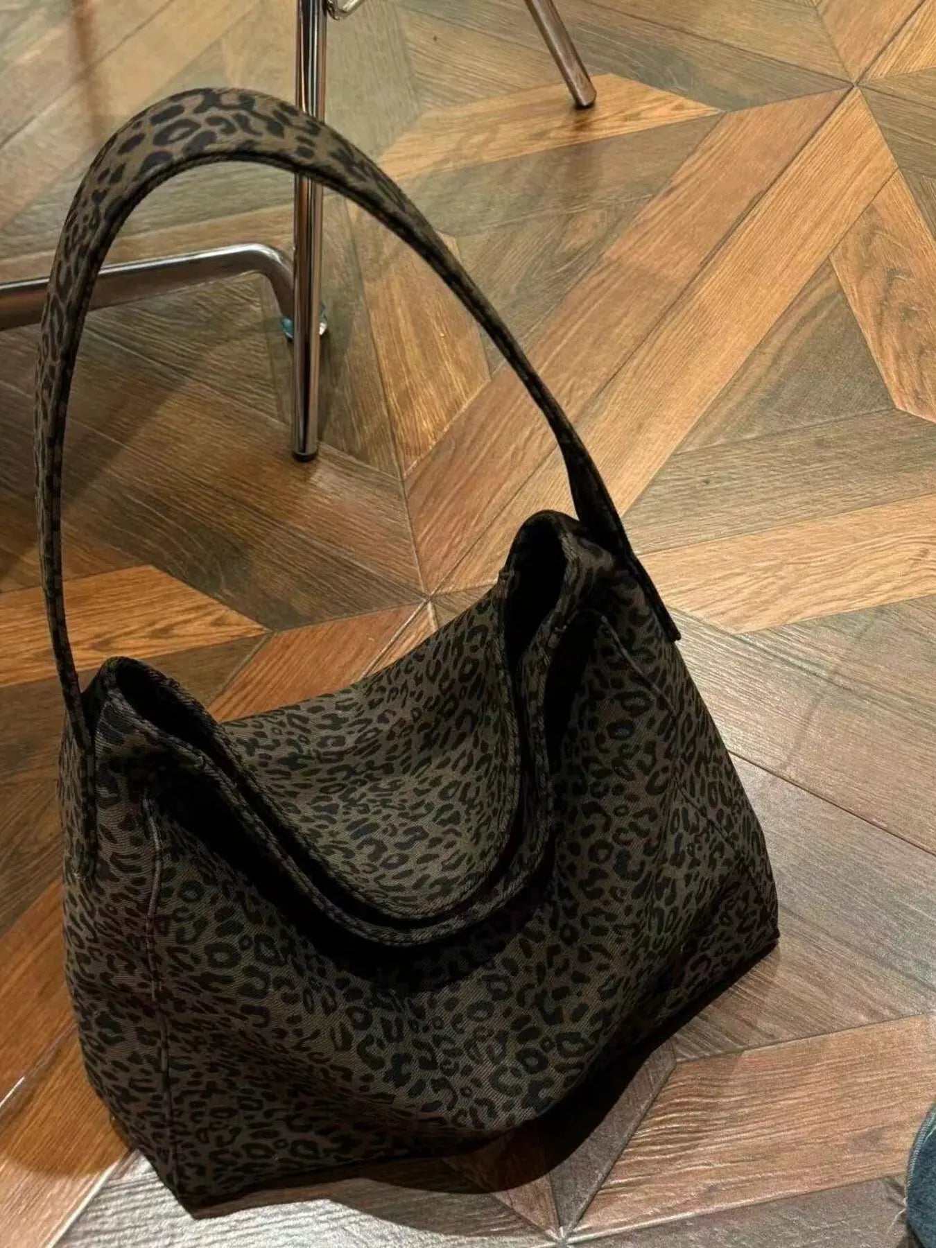 Leopard Print Tote Bag by Partner Label