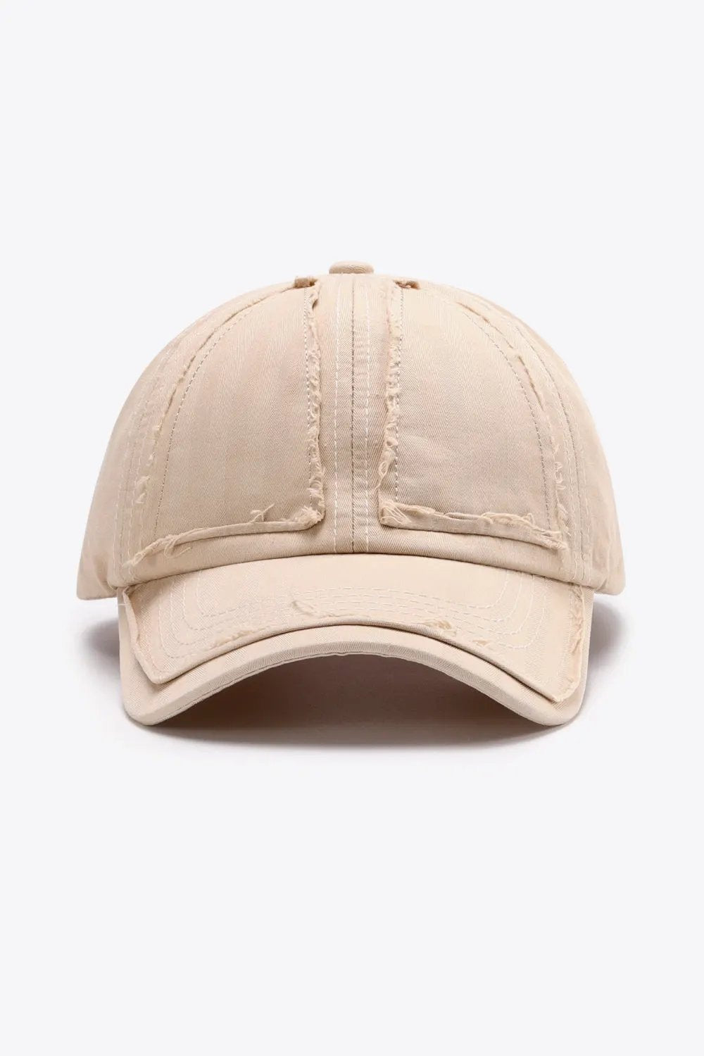 Distressed Adjustable Baseball Cap by Partner Label