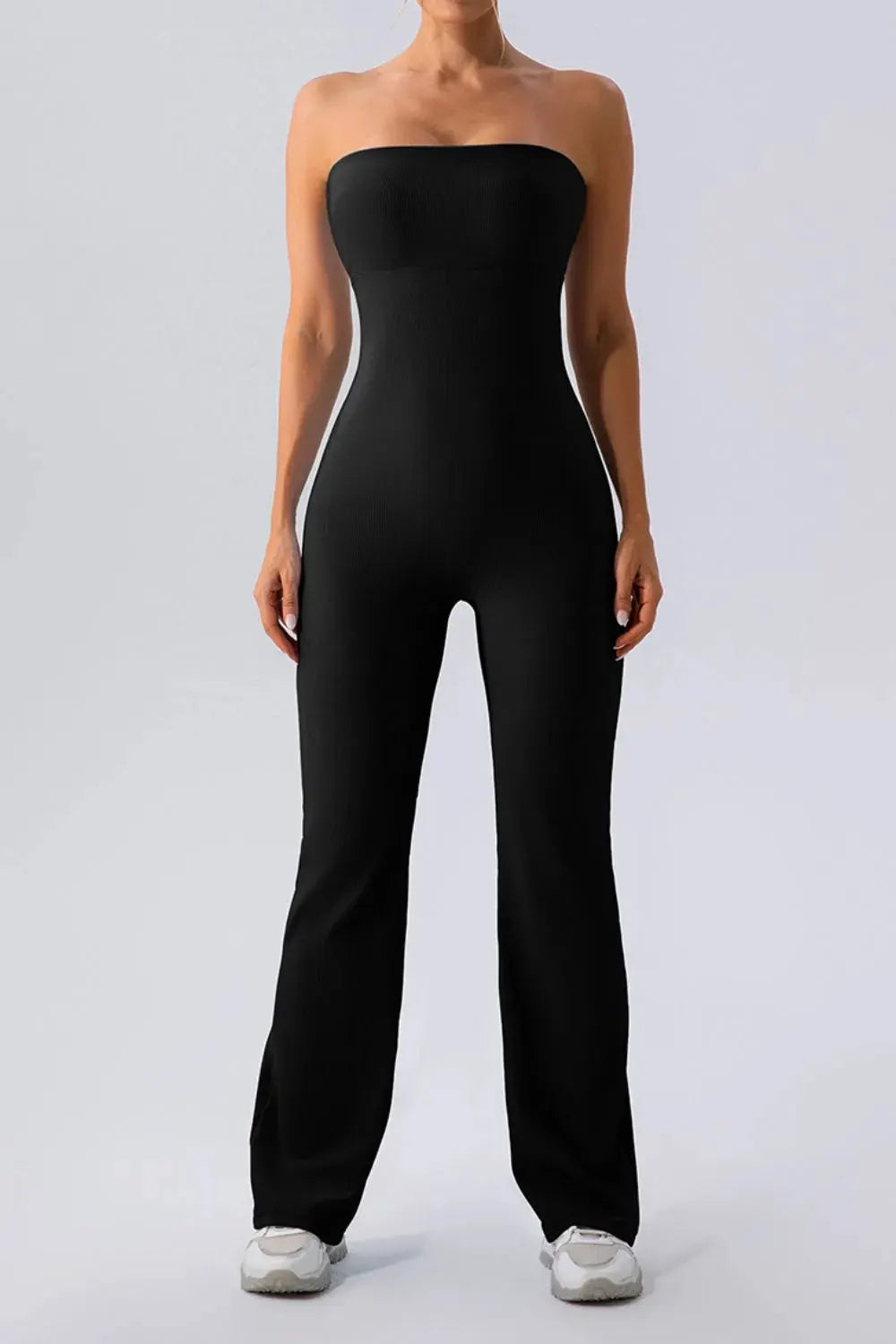 Sleeveless Straight Active Jumpsuit by Partner Label