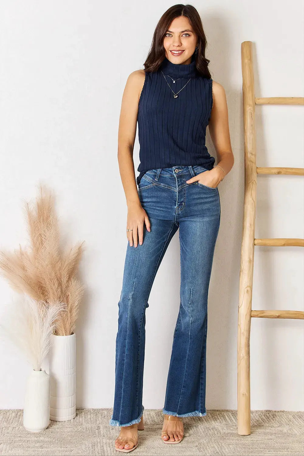 Ribbed Turtleneck Tank | Partner Labels Selection by Partner Label