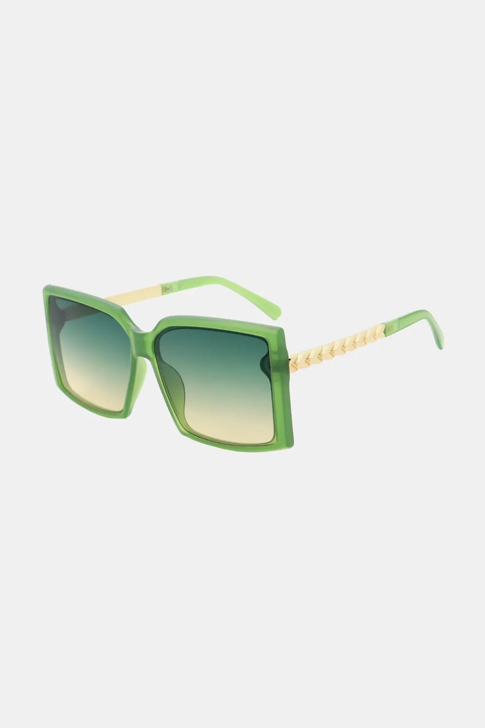 Polycarbonate Frame Square Sunglasses by Equanimity Essence