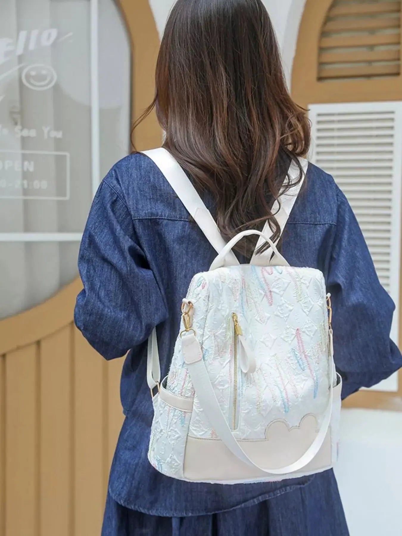 Adjustable Strap Backpack Bag by Partner Label