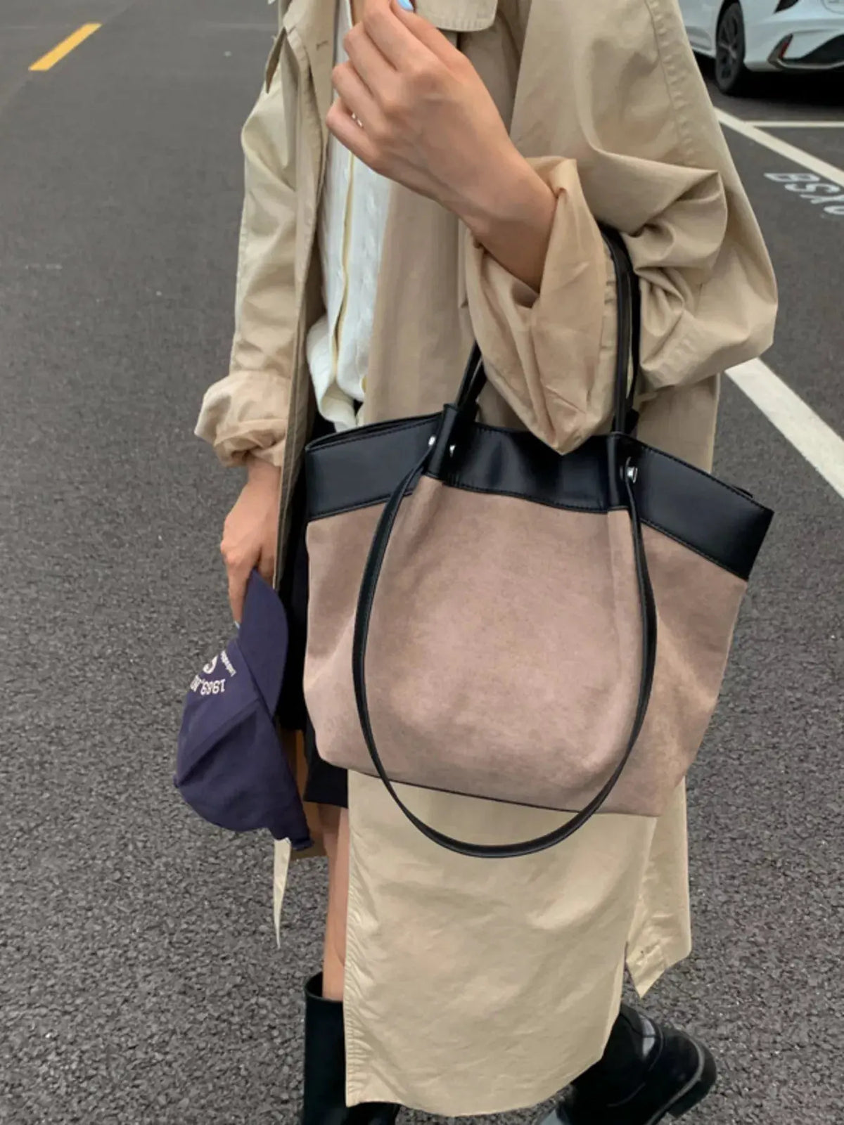 Lightweight Classic Color Tote Bag by Partner Label