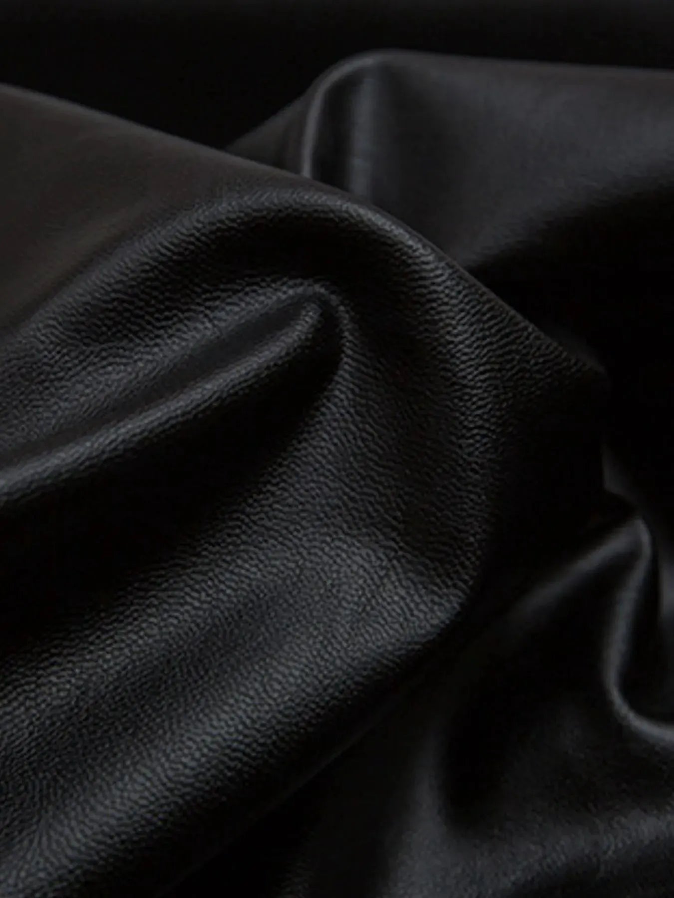 Men's Leather Bomber Jacket with Faux Fur Hood by Partner Label