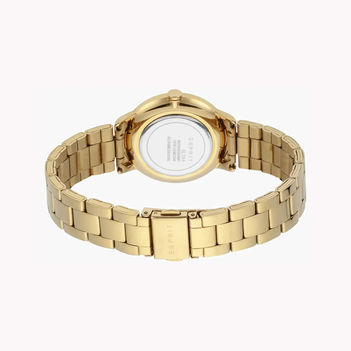 Esprit Women's Gold Stainless Steel Watch, Champagne Dial | Es1l188m0075 by ESPRIT