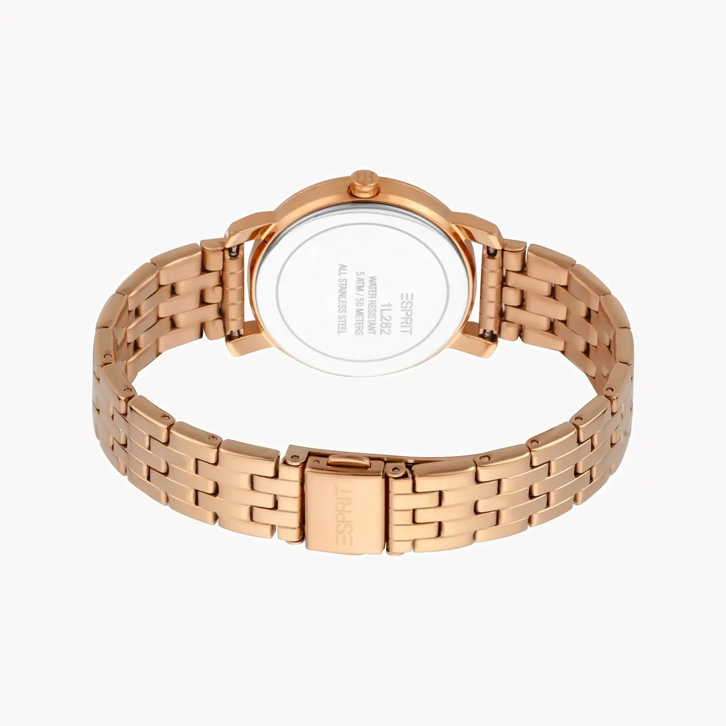 Esprit Women's Rose Gold Stainless Steel Watch, Round Case | Es1l202m0035 by ESPRIT