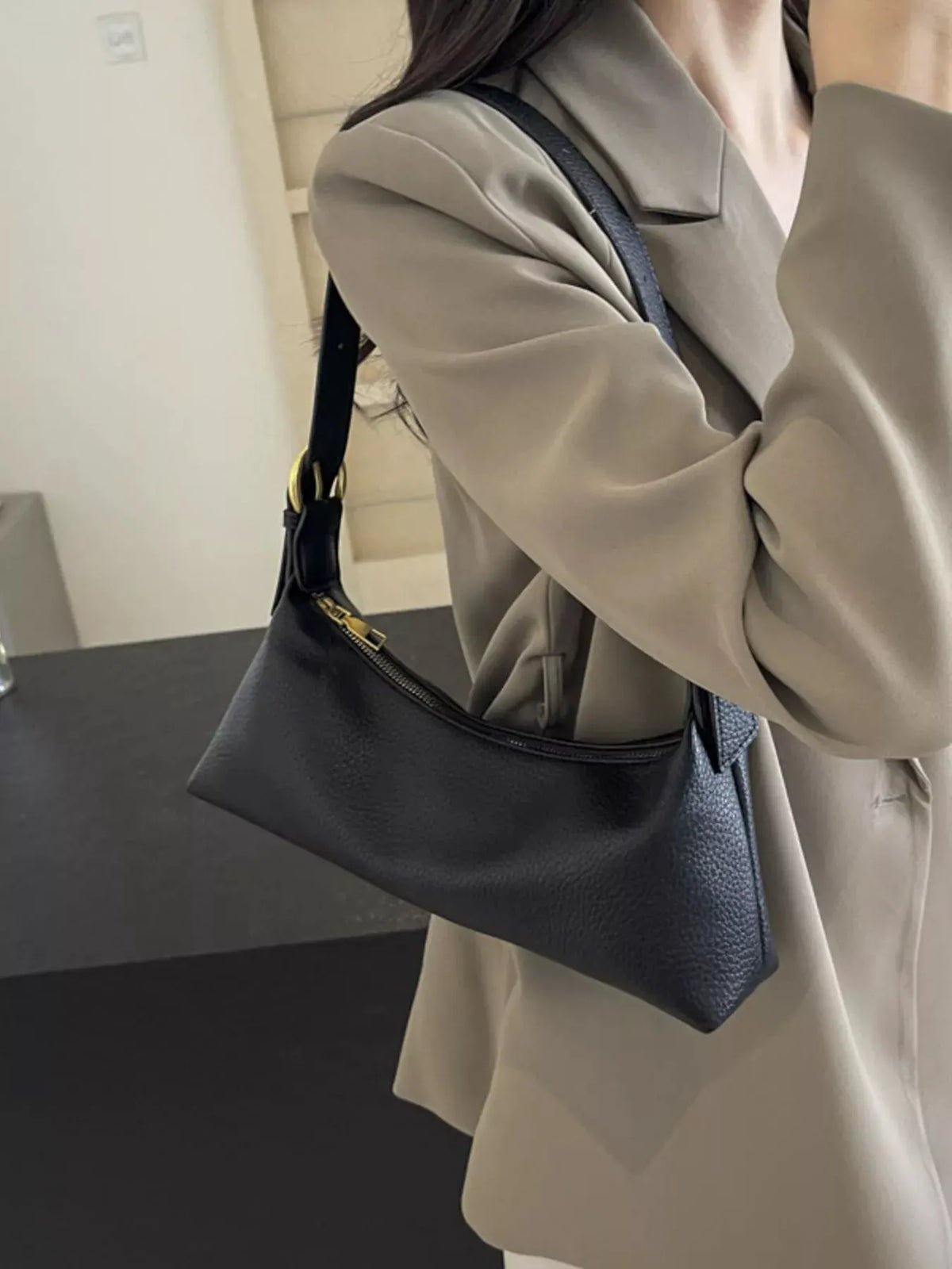 Adjustable Strap Crossbody Bag by Partner Label