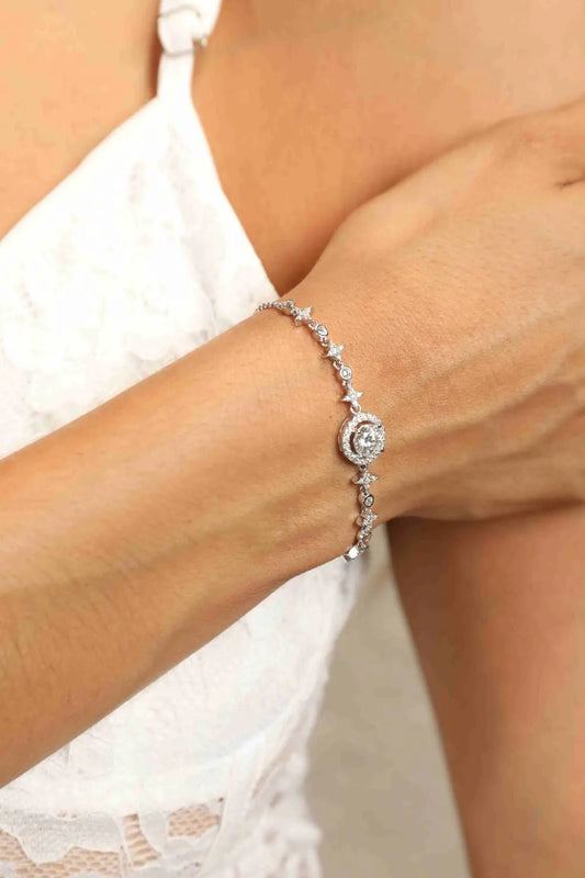 Adored Show You The Way Moissanite Bracelet by Partner Label
