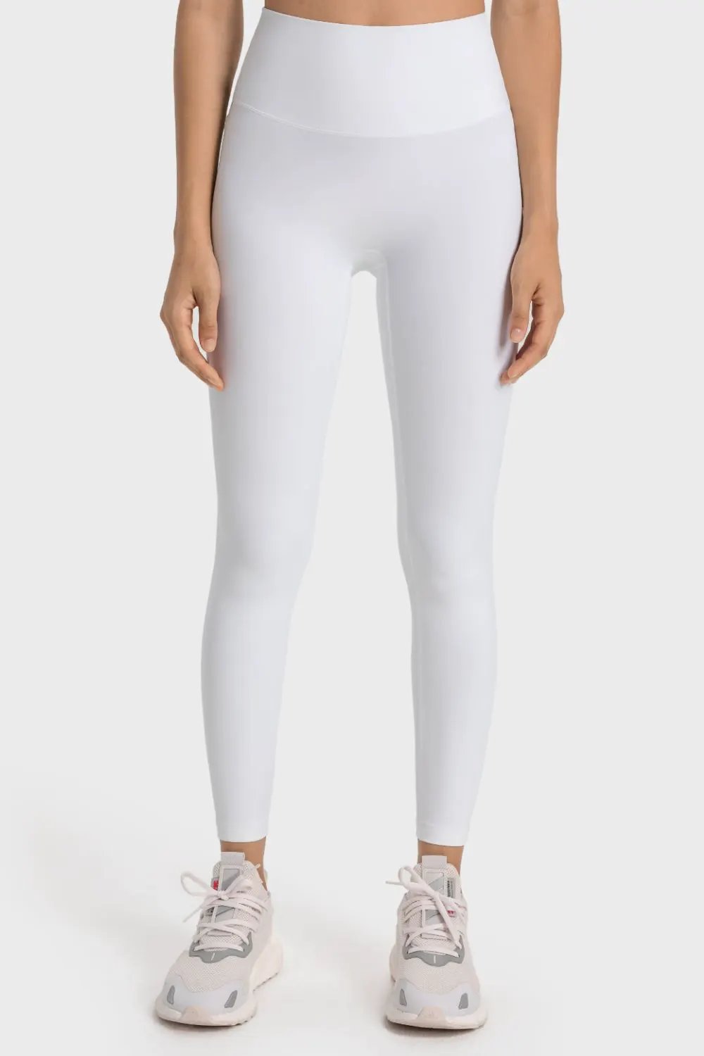 Millennia High-Rise Wide Waistband Yoga Leggings by Millennia
