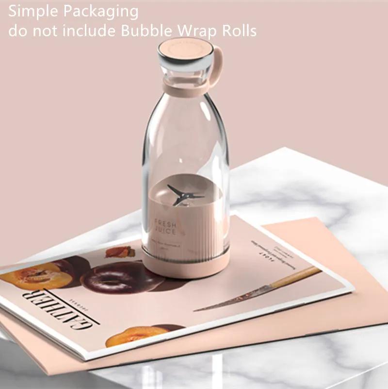 350ML Electric Juicer Blender Mixer USB Rechargeable Machine Household Portable Blender Maker Cup Kitchen Tool Kit by Maiden-Art