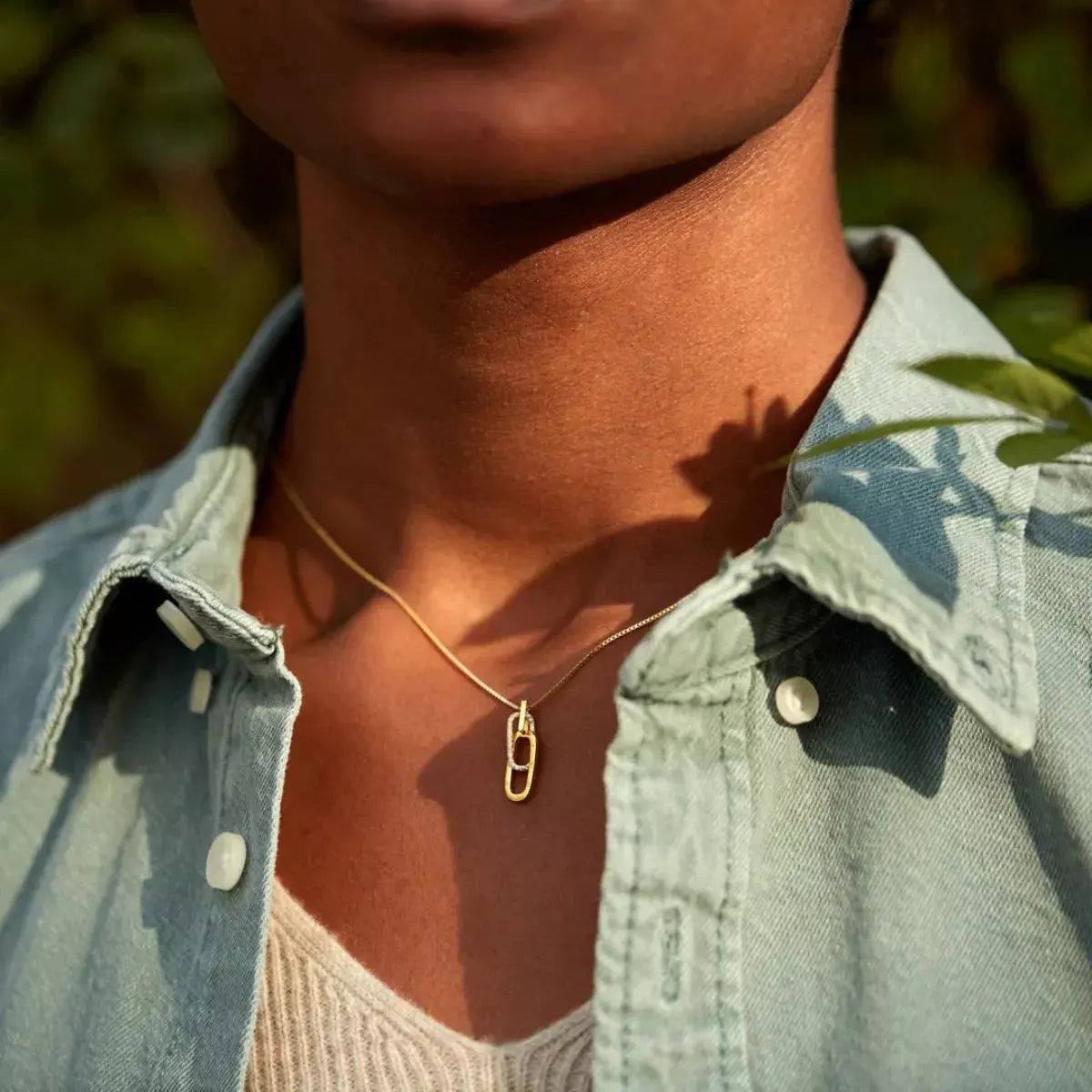 925 Sterling Silver Pendant Necklace by Partner Label