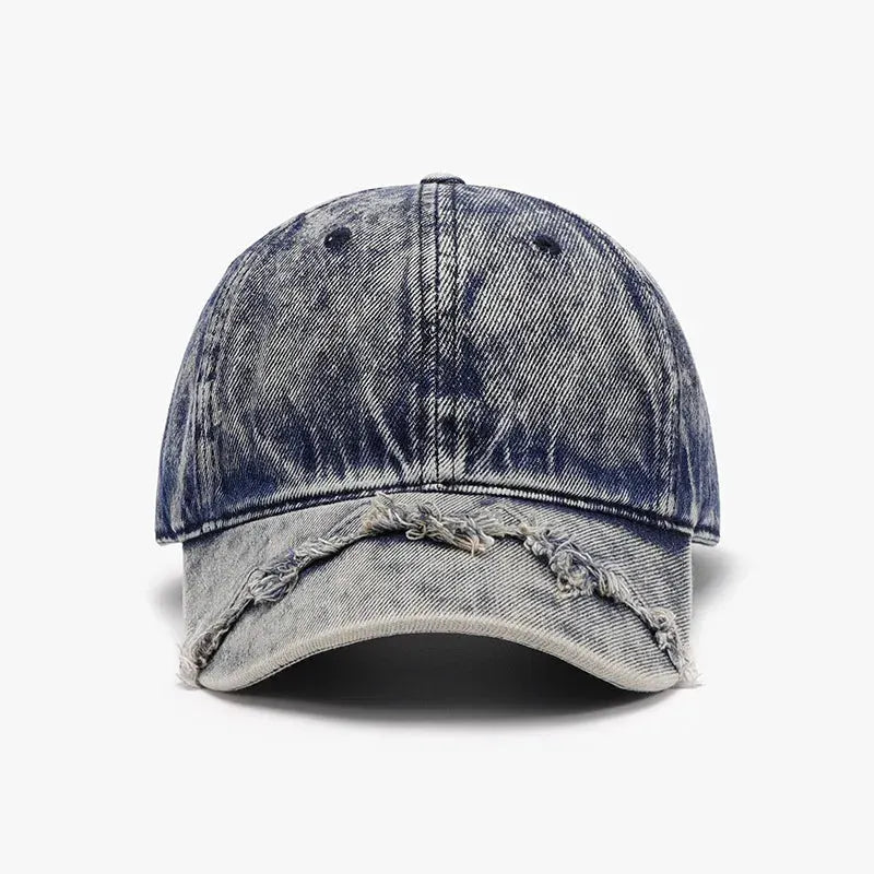 Fringe Adjustable Cotton Baseball Cap by Partner Label