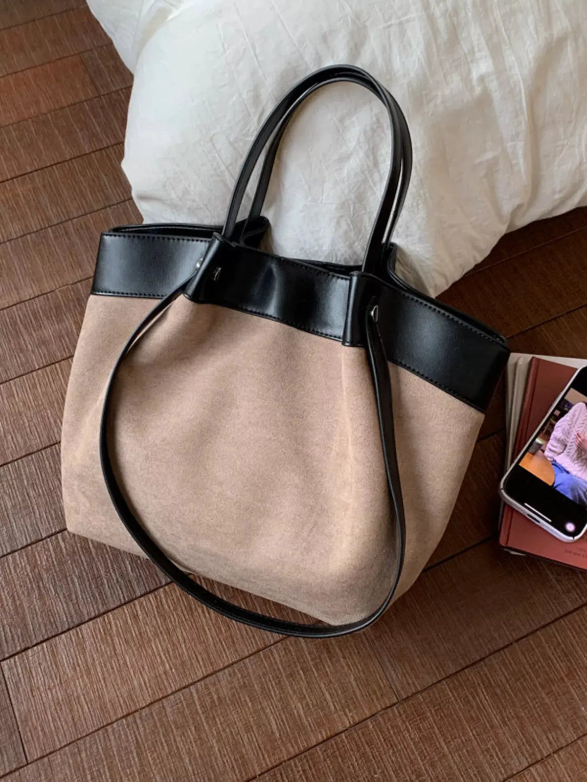 Lightweight Classic Color Tote Bag by Partner Label