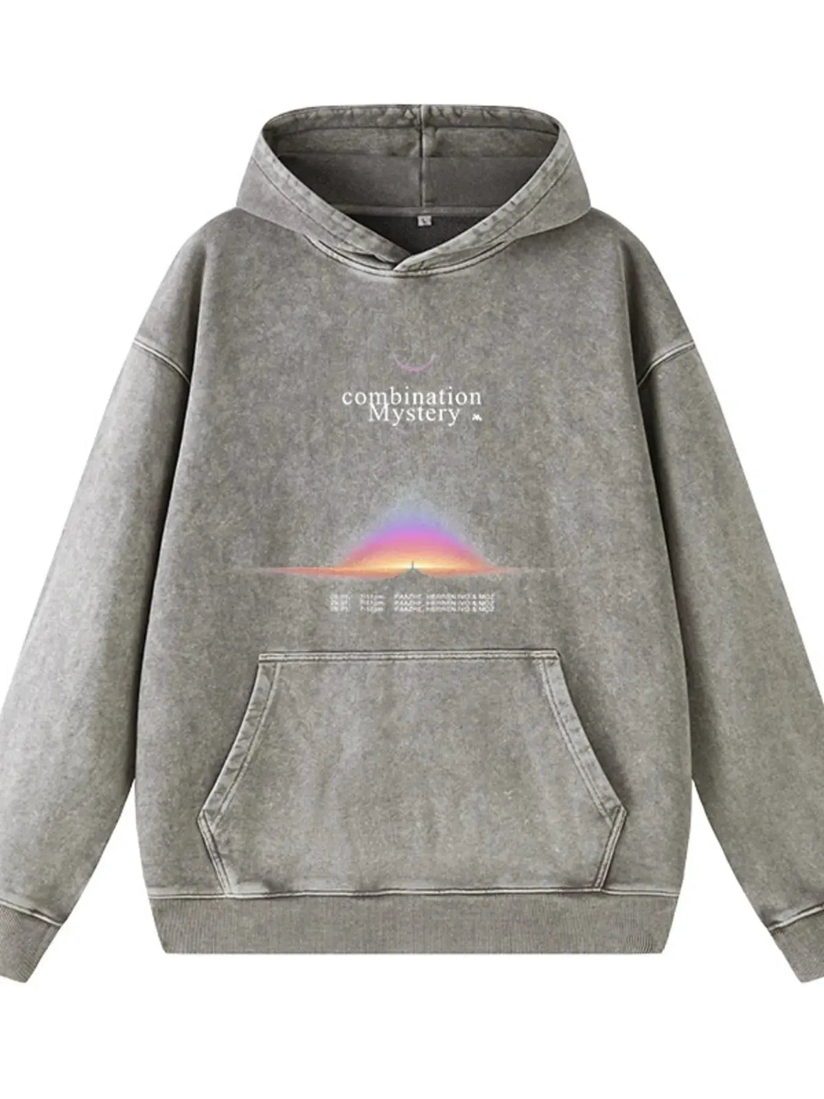 Men's Graphic Dropped Shoulder Hoodie by Trendsi