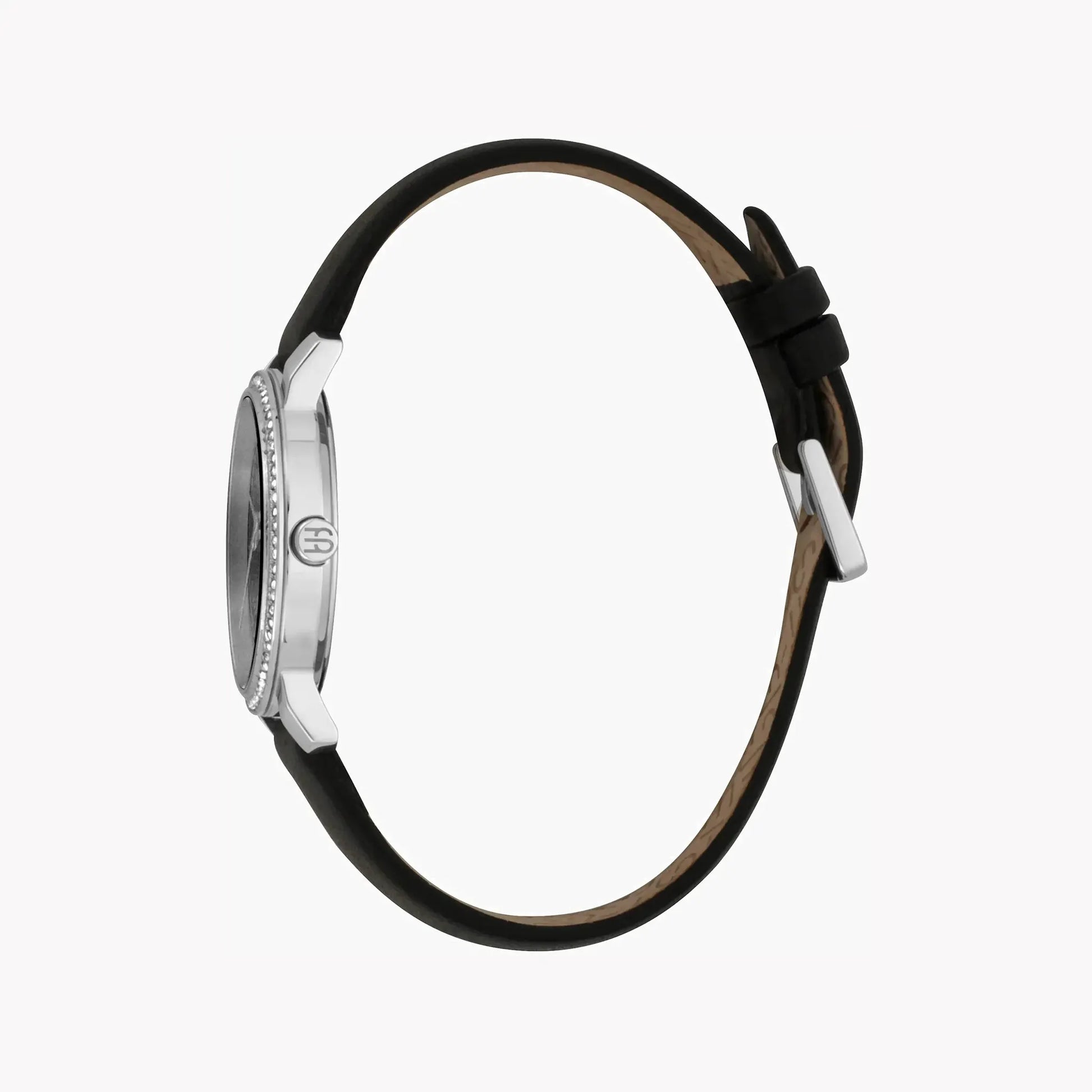 Esprit Women's Black Leather Watch, Black Dial | Es1l183m0015 by ESPRIT