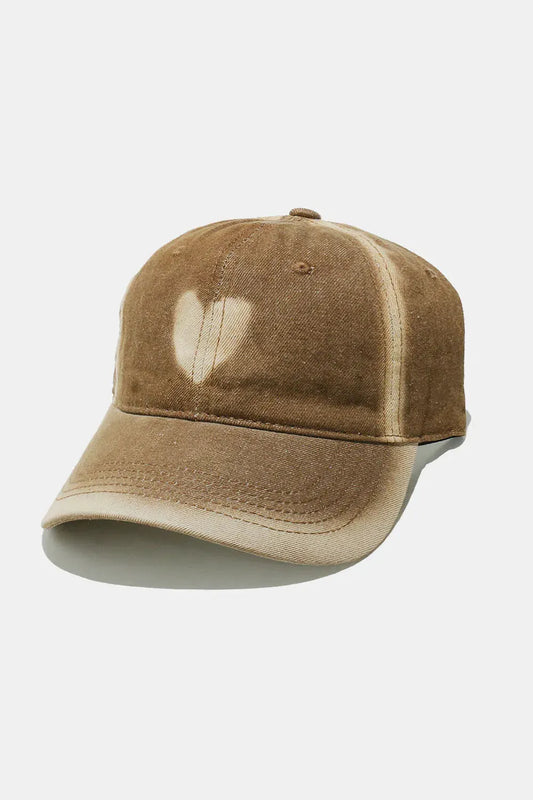Heart Cotton Baseball Cap by Partner Label