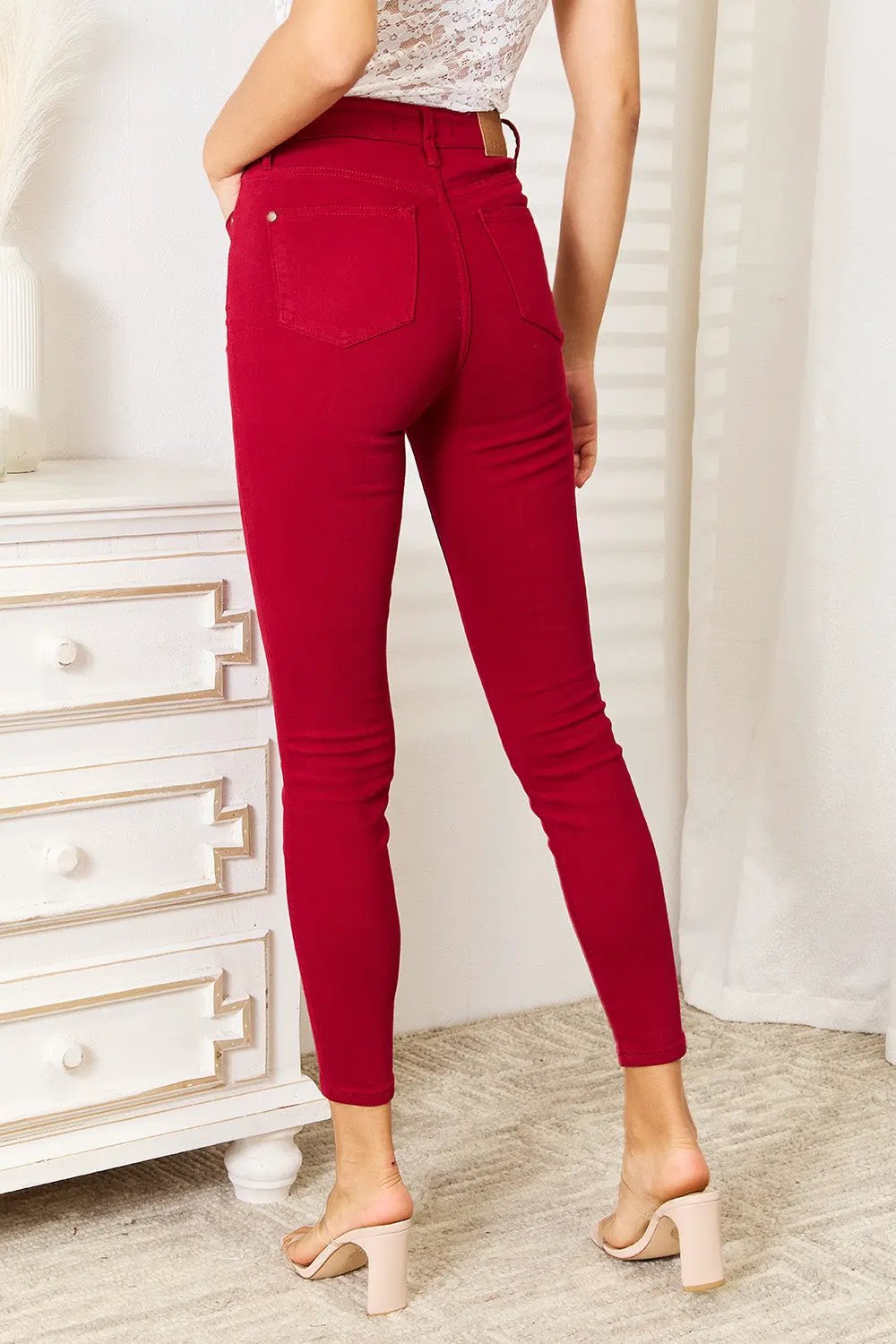 Judy Blue Full Size High Waist Tummy Control Skinny Jeans by Judy Blue