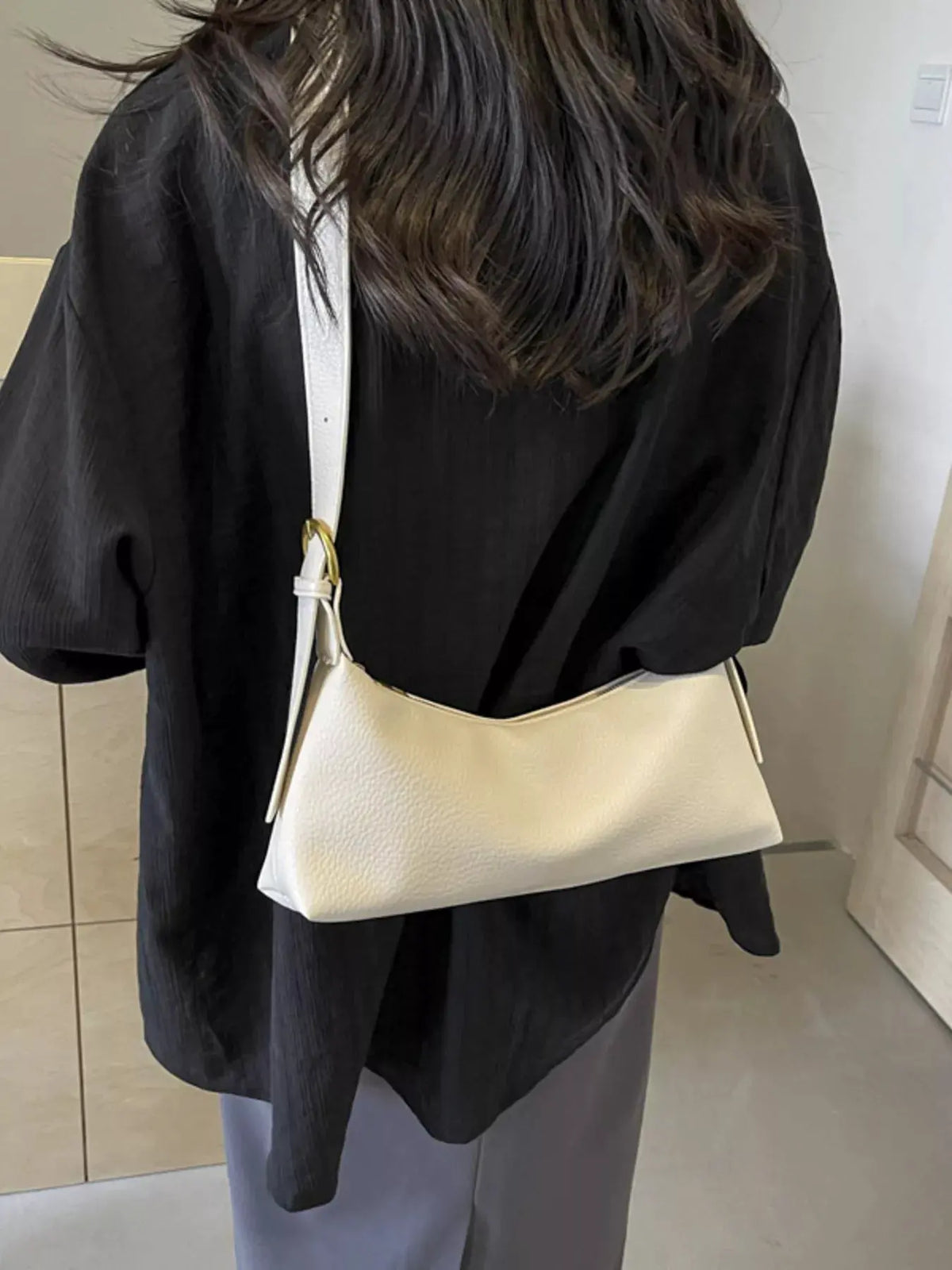 Adjustable Strap Crossbody Bag by Partner Label