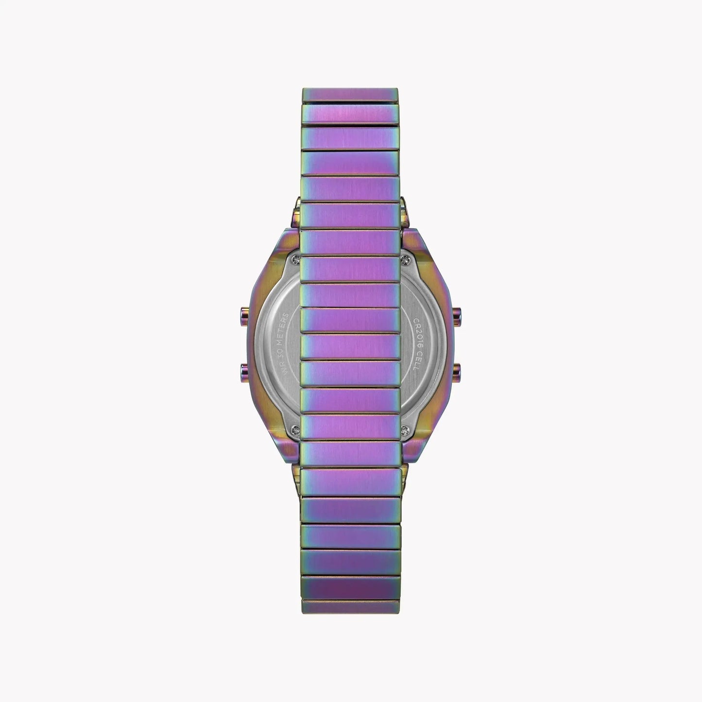 Timex Women's Purple Stainless Steel Watch, Digital Display | T80 by TIMEX