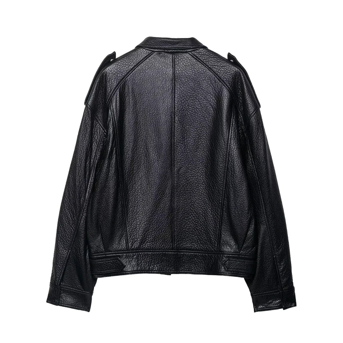 Women's Textured Faux Leather Biker Jacket BYMANYC ® New York CONTEMPORARY VIBRANT MODERN FASHION - New Collection by BYMANYC ® New York
