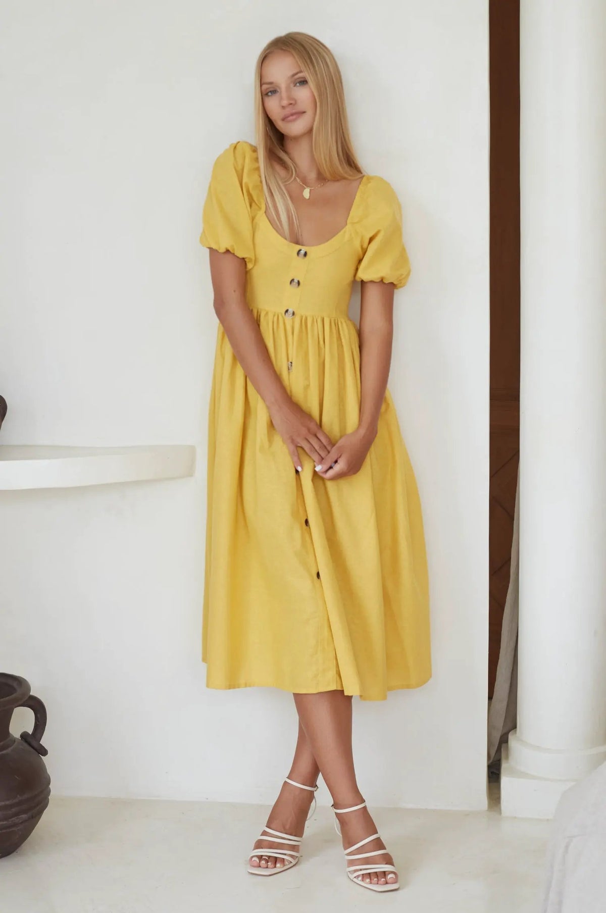 Adele Midi Dress (Sale) by ELF