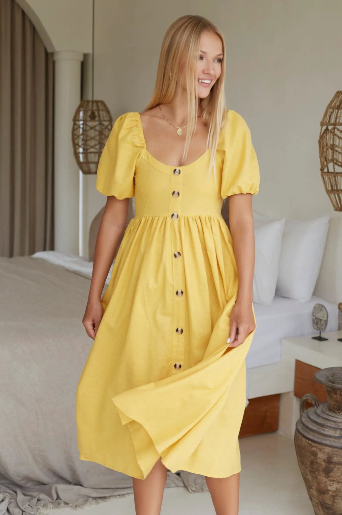 Adele Midi Dress (Sale) by ELF