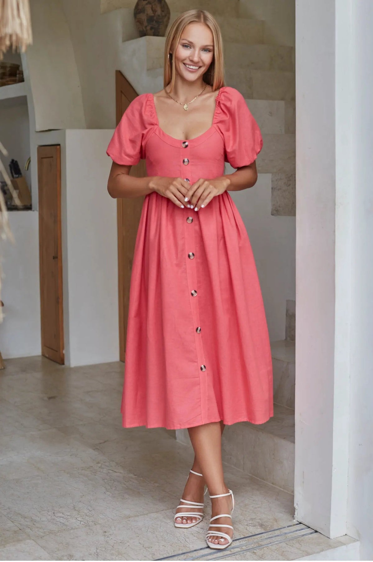 Adele Midi Dress (Sale) by ELF