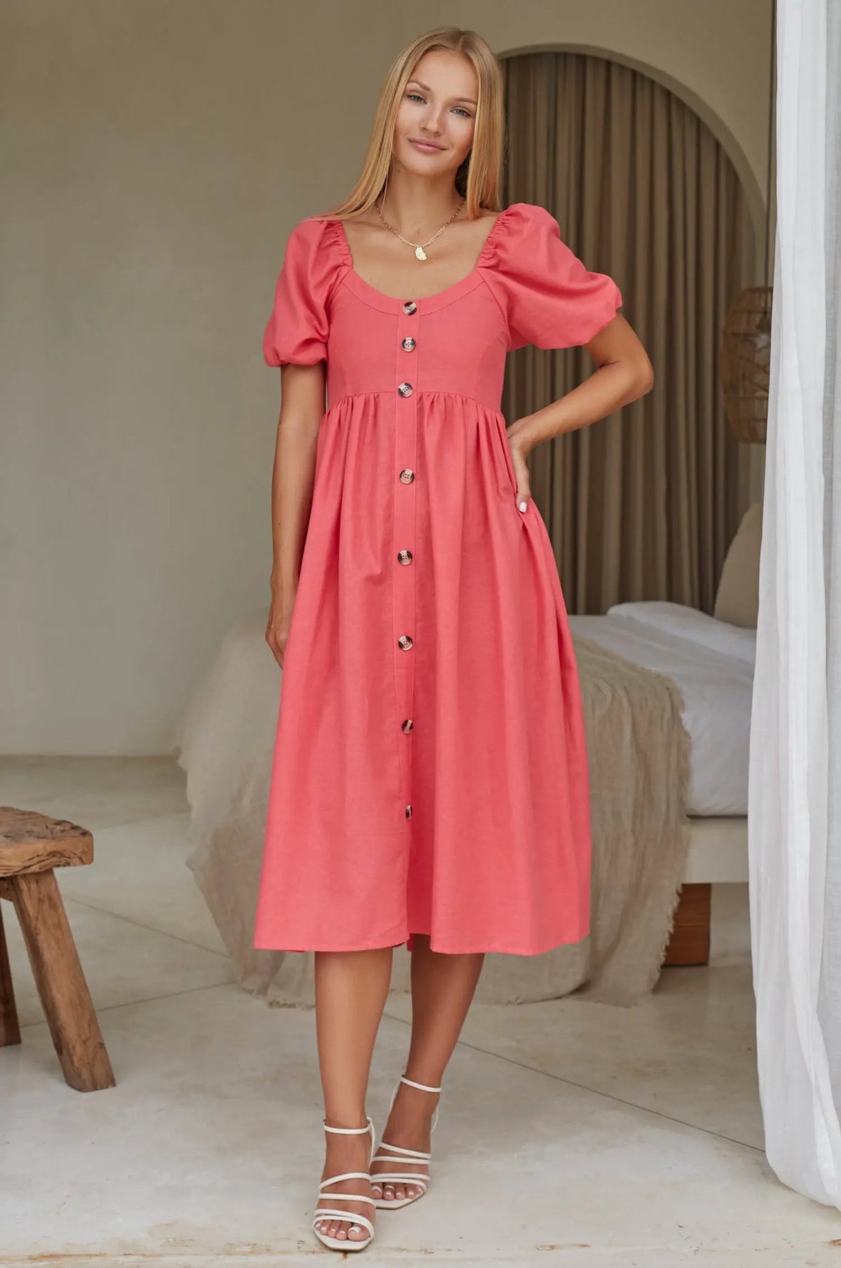 Adele Midi Dress (Sale) by ELF