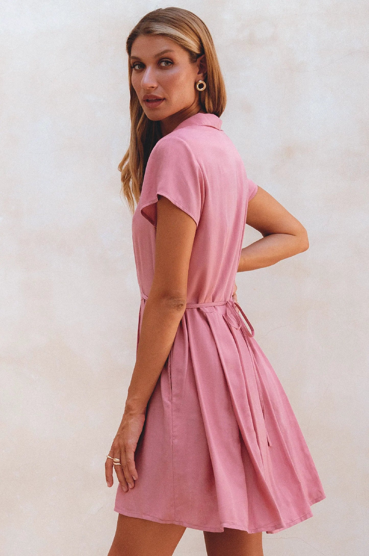 Agnes Shirt Dress (Sale) by ELF