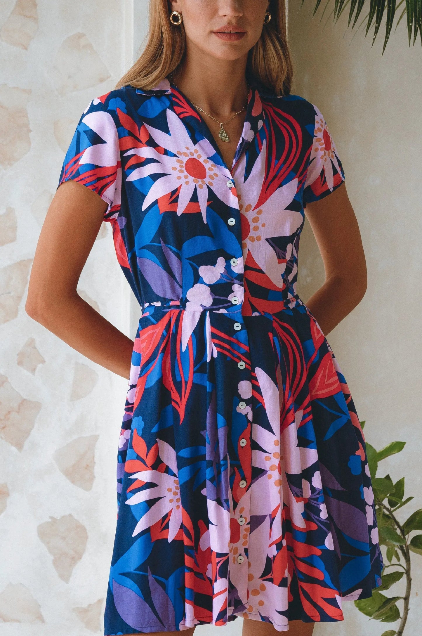Agnes Shirt Dress (Sale) by ELF