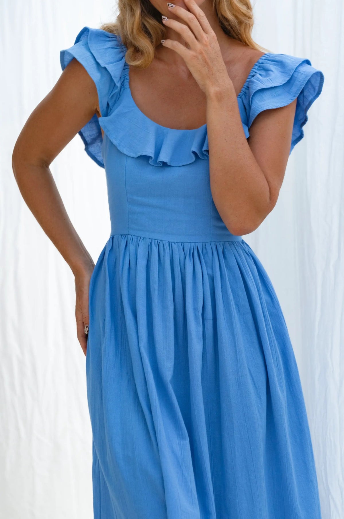 Alethea Summer Midi Dress by ELF